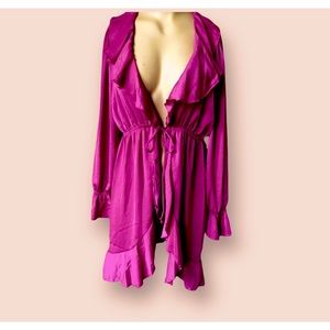 London Rose Wrap Dress